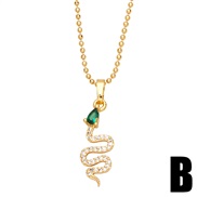 (B) animal snake necklace samll snake pendantnkb