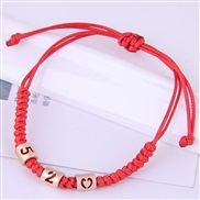 Korean style fashion concise Metal rope bracelet