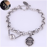 sl high textured occidental style fashion trend retro all-Purpose personality bracelet