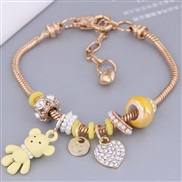 occidental style trend gold Metal all-Purpose  love more elements temperament bracelet