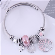 occidental style fashion  Metal all-PurposeD concise all-Purpose Life tree more elements personality bangle