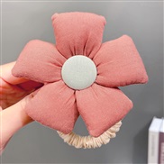 (  Flower)Korean style Cloth big flowers circle sweet woman brief rope big circle head rope