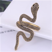 occidental style fashion retro concise snake temperament ring