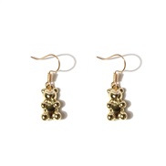 ( Gold)occidental style fashion arring  lovely samll bronze earrings  earring F