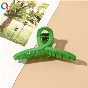 ( green ) Korean style big samll set hair clip brief watch-face