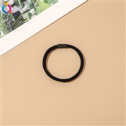 (  black) Korea style high elasticity rope brief all-Purpose belt buckle head rope leather