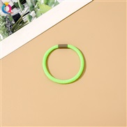 (  Fluorescent green ) Korea style high elasticity rope brief all-Purpose belt buckle head rope leather