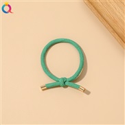( green ) Korean style pattern rope brief temperament small fresh circle high elasticity all-Purpose head rope