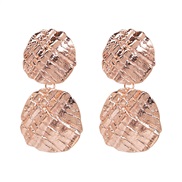 ( Rose Gold) earrings occidental style wind fashion personality ear stud woman