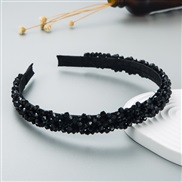 ( black) eadband Korean style brilliant crystal eadband brief eadband