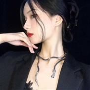 ( Gun black necklace)  Collar Alloy necklace  snake bracelet  snake necklace