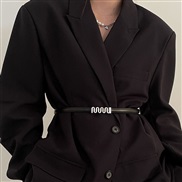 ( black) belt womanins wind ornament Suit Cowboy summer Korean style all-Purpose personality brief samll belt
