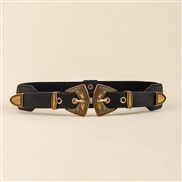 (Gold)Double buckle h...