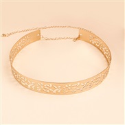 (60-80cm)(.) occidental style sequin Metal width belt  same style woman mirror exaggerating