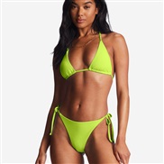 ( Yellow and green)lady high_waist Swimsuit  Swimwear Swimsuit  sexy Split  bikinibikini