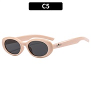 (C  Cream colored  gray  Lens )star Ellpseenne style sunglass sunglass Korean style ant-ultravolet Sunglasses