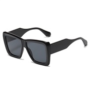 ( Black frame  Black grey  Lens )occidental style sunglass man trend fashion sunglassns anti-ultraviolet Sunglass