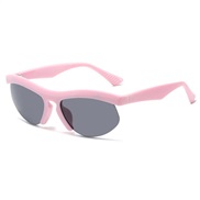 ( purple frame  gray  Lens )occdental style sunglass  fashon style Sunglasses ant-ultravolet