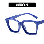 ( blue  frame  while  Lens ) surface square Rce nal Eyeglass framens spectaclesns woman