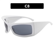 ( while frame gray  Lens )super occdental style sunglass personalty sportY Sunglassessunglasses