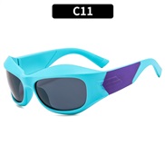 (C  blue  purple  frame )occdental styleY sunglass man woman Sunglasses