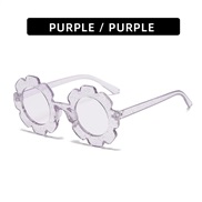(C  purple  frame  purple  Lens  pink)chldren sun flower fashon lovely Sunglasses super man woman sunglass samll multco