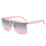 ( purple frame  gray  pink Lens ) sunglass  personalty all-Purpose fne man  style Sunglasses woman