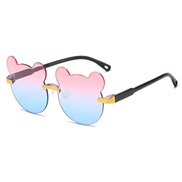 ( gold  pink blue )chldren sunglass  fashon lovely cartoon samll Sunglasses  man grl ant-ultravolet