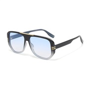 ( Black grey  frame  blue  Lens ) man woman Outdoor Sunglasses man   occdental style sport sunglass