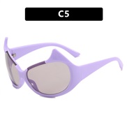 ( purple  frame  champagne) sunglass sunglass personalty Sunglasses