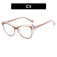 ( transparent)cat spectacles Ant blue lghtR Eyeglass frame