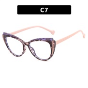 ( pink purple  pink)cat spectacles Ant blue lghtR Eyeglass frame