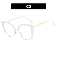 ( while  while  Lens )cat spectacles Ant blue lght occdental stylens retro trend Eyeglass frame
