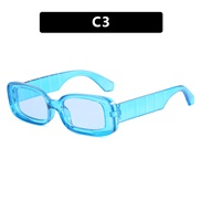 ( blue  frame  blue  Lens ) sunglass occdental style sunglass Sunglasses