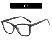 (black and white Lens )square bref Busness spectacles Ant blue lght Eyeglass frame woman fashon trend