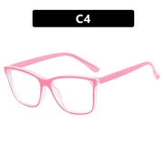 ( pink)square bref Busness spectacles Ant blue lght Eyeglass frame woman fashon trend