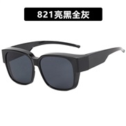 ( bright black gray )square style sunglass sunglass Sunglasses