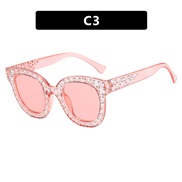 ( purple frame  pink Lens ) sunglass fashon Sunglasses personalty sunglass woman