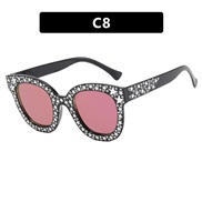 ( bright black pink Mercury ) sunglass fashon Sunglasses personalty sunglass woman