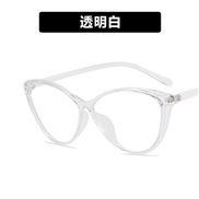 ( transparent while  while  Lens )super cat occdental style spectacles