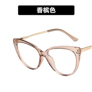 ( champagne)R Ant blue lght cat retro Eyeglass frame personalty spectacles occdental style Metal trend