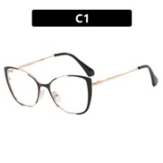 occidental style trend Eyeglass frame cat personalityns Anti blue light spectacles fashion