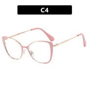 ( pink ) occdental style trend Eyeglass frame cat personaltyns Ant blue lght spectacles fashon