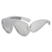 ( silver frame  while  Mercury ) sunglass occdental style sunglass Outdoor Sunglasses