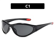 ( bright black gray )SunglassesY style sunglass anti-ultraviolet Outdoor sunglass