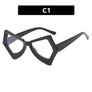 ( bright black while  Lens )Anti blue light spectacles cat butterfly Eyeglass frame