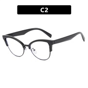 ( bright black )occdental style cat spectacles Ant blue lght personalty fashon trend Eyeglass framens