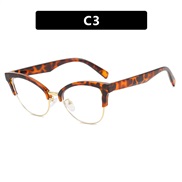 ( leopard print)occdental style cat spectacles Ant blue lght personalty fashon trend Eyeglass framens