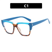 ( blue  Dark blue) occidental style spectaclesR Anti blue light cat Eyeglass frame retro