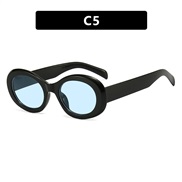 ( bright black blue  Lens ) Ellpse sunglass Sunglasses hgh sunglass ant-ultravolet woman